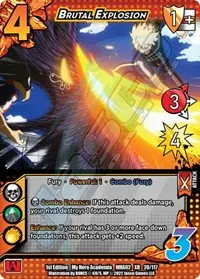 Brutal Explosion XR (UniVersus: My Hero Academia: Crimson Rampage)