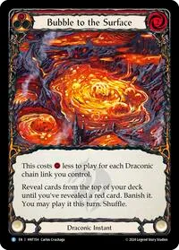 Bubble to the Surface Red (The Hunted) — Flesh & Blood TCG Card Value