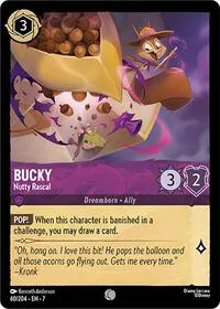 Bucky Nutty Rascal (Archazia's Island) — Lorcana TCG Card Value