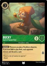 Bucky Squirrel Squeak Tutor Errata Version (Rise of the Floodborn)