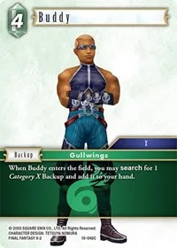 Buddy (From Nightmares) — Final Fantasy TCG Card Value