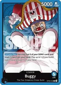 Buggy 042 (Emperors in the New World) — One Piece Card Game Card Value