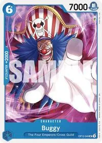 Buggy 049 (Legacy of the Master) — One Piece Card Game Card Value