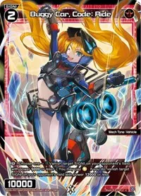 Buggy Car Code Ride Parallel Foil (Welcome Back Diva -Lostorage-) — WIXOSS Card Value