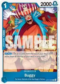 Buggy Judge Pack Vol 5 (One Piece Promotion Cards)
