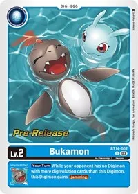 Bukamon (Blast Ace Pre-Release Cards) — Digimon Card Game Card Value