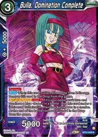 Bulla Domination Complete (Wild Resurgence) — Dragon Ball Super CCG Card Value