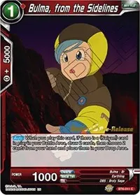 Bulma from the Sidelines (Destroyer Kings Pre-Release Cards)