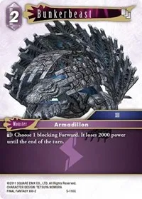 Bunkerbeast (Opus V) — Final Fantasy TCG Card Value