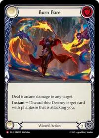 Burn Bare (High Seas) — Flesh & Blood TCG Card Value