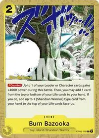 Burn Bazooka (Two Legends Pre-Release Cards)