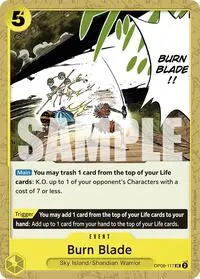 Burn Blade (Two Legends)