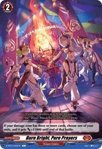 Burn Bright Pure Prayers (D-BT01: Genesis of the Five Greats)