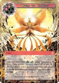 Burn to Cinders (Alice Origin)