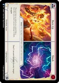 Burn Up Shock (Blitz Deck: Rosetta - Aurora)