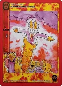 Burning Effigy Token (Seance: First Edition)