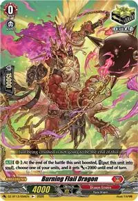 Burning Flail Dragon (DZ-BT13: Parallactic Clash)