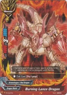 Burning Lance Dragon (Promo Cards)