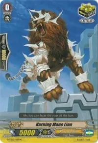 Burning Mane Lion (G-TD02: Divine Swordsman of the Shiny Star)