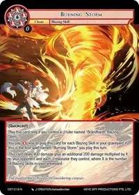 Burning Storm (Clash of the Star Trees)