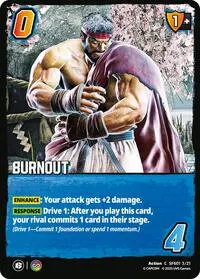 Burnout (Challenger Series: Street Fighter 6)