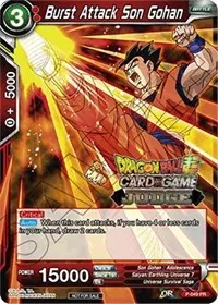 Burst Attack Son Gohan (Judge Promotion Cards)