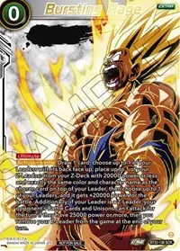 Bursting Rage Serial Numbered (Tournament Promotion Cards)