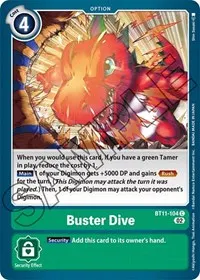Buster Dive (Dimensional Phase)
