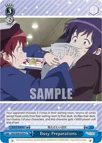Busy Preparations (Saekano the Movie: Finale)