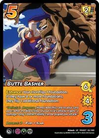 Butte Basher (UniVersus: My Hero Academia: Girl Power) — UniVersus Card Value