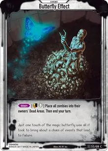 Butterfly Effect (Zombie World Order TCG - Set 1) — Zombie World Order TCG Card Value