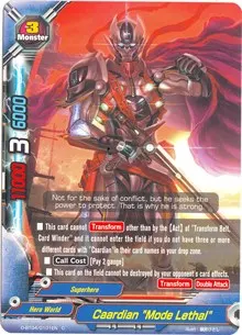 Caardian Mode Lethal (Shine! Super Sun Dragon!!)