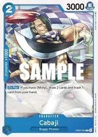 Cabaji (Paramount War) — One Piece Card Game Card Value