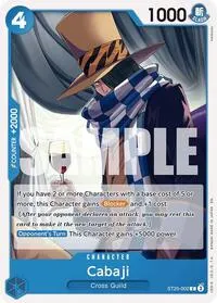Cabaji (Starter Deck 25: BLUE Buggy)