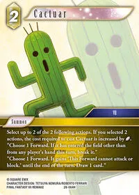 Cactuar (Dreamlike Oceans) — Final Fantasy TCG Card Value