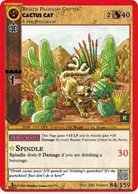 Cactus Cat (Cryptid Nation: Kickstarter Edition)