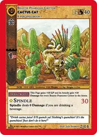 Cactus Cat (Cryptid Nation: First Edition Release Event Deck)