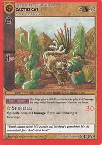 Cactus Cat (Cryptid Nation: Second Edition) — MetaZoo Card Value
