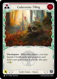 Cadaverous Tilling Red (Blitz Deck: Rosetta - Florian)