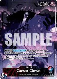 Caesar Clown 002 Parallel (Royal Blood) — One Piece Card Game Card Value
