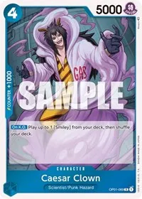 Caesar Clown (Romance Dawn) — One Piece Card Game Card Value