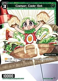 Caesar Code Eat Parallel Foil (Vertex Diva) — WIXOSS Card Value
