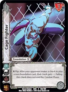 Cage Fighter (Street Fighter CCG)