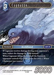 Cagnazzo (Opus III) — Final Fantasy TCG Card Value