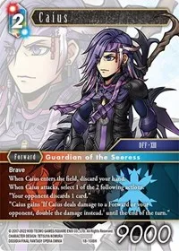 Caius (Resurgence of Power) — Final Fantasy TCG Card Value