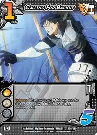 Calling for Backup (UniVersus: My Hero Academia)