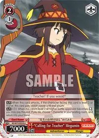 Calling for Teacher Megumin (KONOSUBA -God’s blessing on this wonderful world! Re:Edit)
