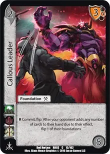 Callous Leader (Red Horizon: Blood Omen)