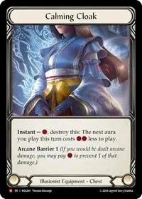 Calming Cloak (Rosetta) — Flesh & Blood TCG Card Value