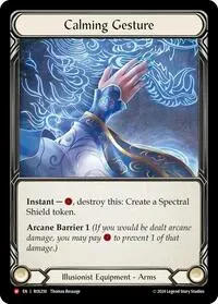 Calming Gesture (Rosetta)